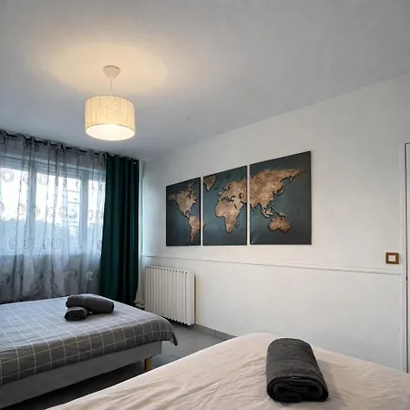 Apartment Elegant Rez-de-jardin 4 A Angers